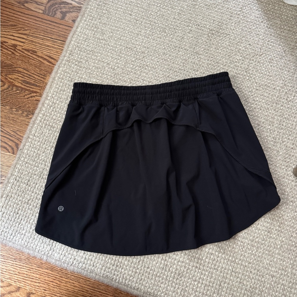 Lululemon Hotty Hot Athletic Skort Black Sz. 14 - Picture 6 of 7